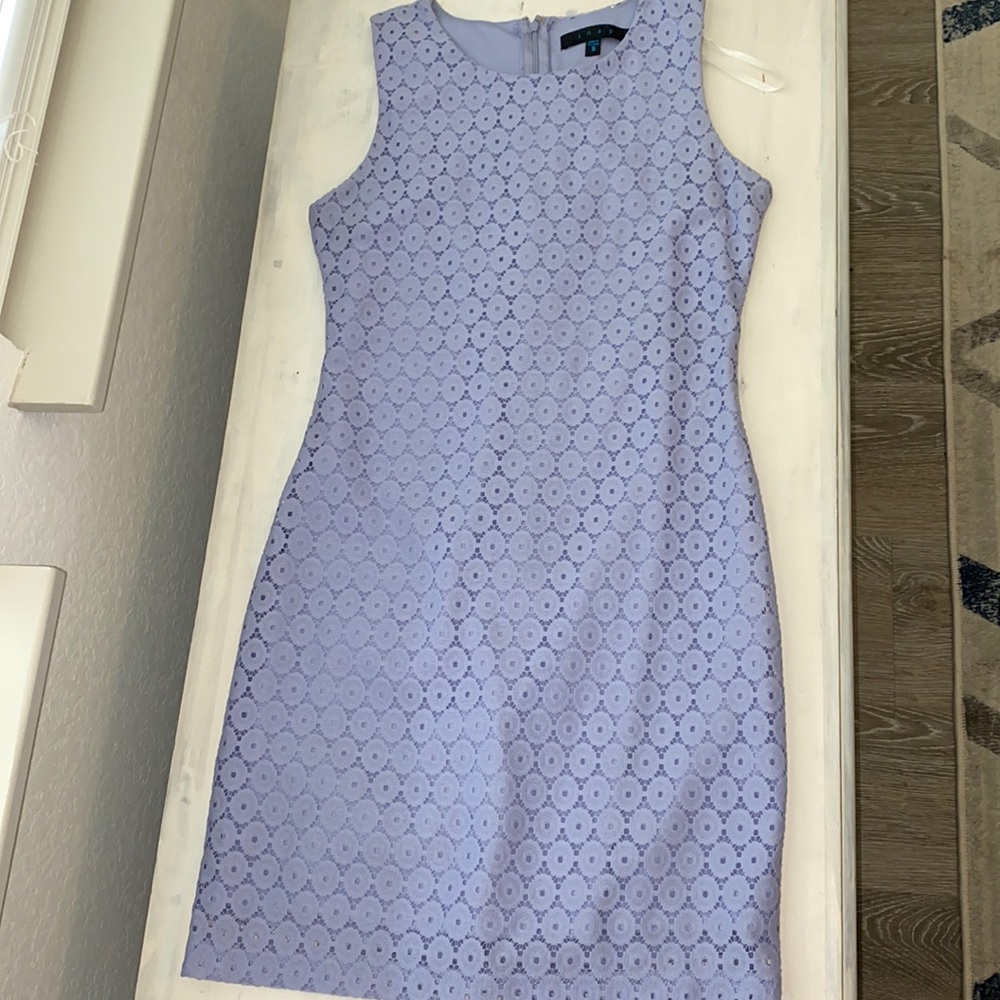 Purple lace dress